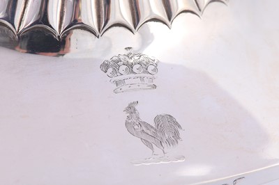 Lot 265 - A George III antique sterling silver soup...