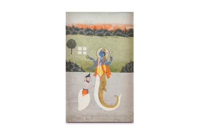 Lot 212 - VISHNU AS MATSYA SLAYING THE DEMON ANJANA...