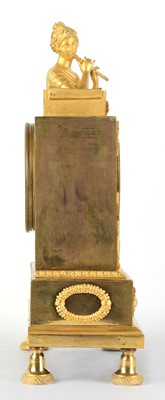 Lot 175 - AN EARLY 19TH CENTURY FRENCH EMPIRE GILT...