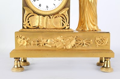 Lot 175 - AN EARLY 19TH CENTURY FRENCH EMPIRE GILT...