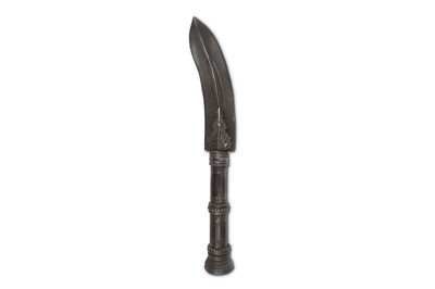 Lot 274 - A THANJAVUR STEEL SPEARHEAD Thanjavur...