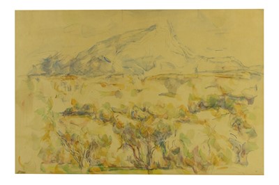 Lot 214 - After Cezanne Montagne Sait Victoire, Tate...