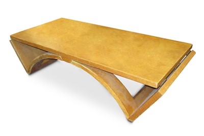 Lot 658 - Karpen of California, an oak metamorphic table...
