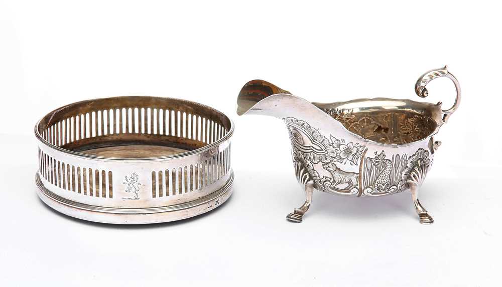 Lot 247 - An early Victorian antique sterling silver...