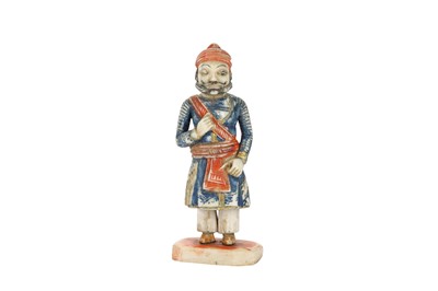 Lot 244 - THIRTY INDIAN IVORY GAMING PIECES  North India,...
