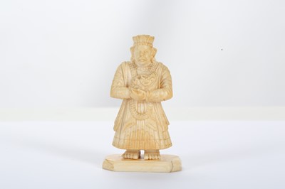Lot 244 - THIRTY INDIAN IVORY GAMING PIECES  North India,...