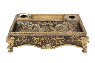 Lot 96 - A MID 19TH CENTURY FRENCH ‘BOULLE’ STYLE...
