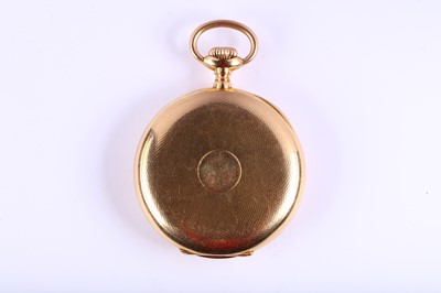 Lot 306 - Patek Philippe. An 18K gold open face...