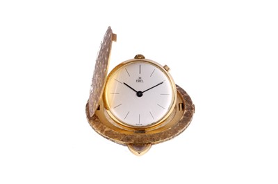 Lot 5 - Ebel. An 18K full hunter gold pocket watch....