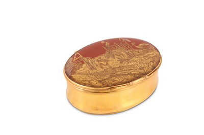 Lot 44 - An unusual mid to late 18th century gold,...