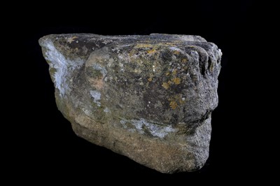 Lot 6 - A MEDIEVAL HAMSTONE GARGOYLE IN THE FORM OF A...