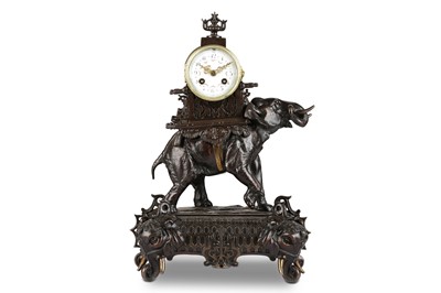 Lot 184 - A LATE 19TH CENTURY FRENCH BRONZED SPELTER...