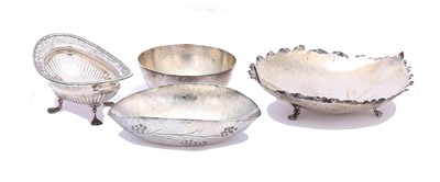 Lot 200a - A mixed group of Continental silver bowls,...