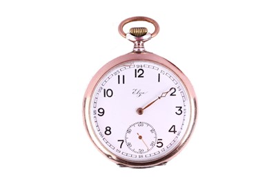 Lot 37 - Rymo. An .800 silver open face pocket watch....