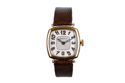 Lot 35 - Aggassiz Watch Co for Tiffany & Co. An 18K...