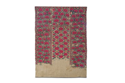 Lot 136 - A SUSANI RUIDJO (BRIDAL BEDSPREAD) Uzbekistan,...