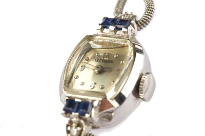 Lot 84 - Le Coulture. A lady's diamond and sapphire-set...