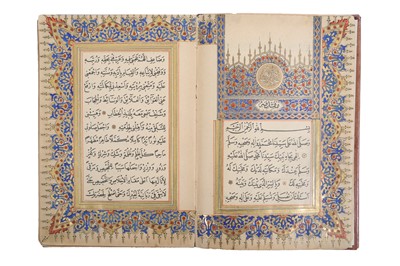 Lot 59 - A PRINTED COPY OF AL-JAZULI'S DALA'IL...