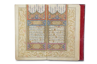 Lot 49 - AN OTTOMAN QUR'AN  Edirne, Ottoman Turkey,...