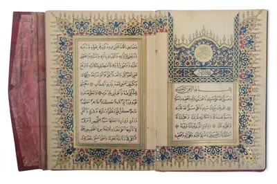 Lot 60 - A PRINTED COPY OF AL-JAZULI'S DALA'IL...