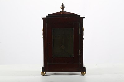 Lot 91 - A REGENCY MAHOGANY AND BRASS MOUNTED FUSEE...