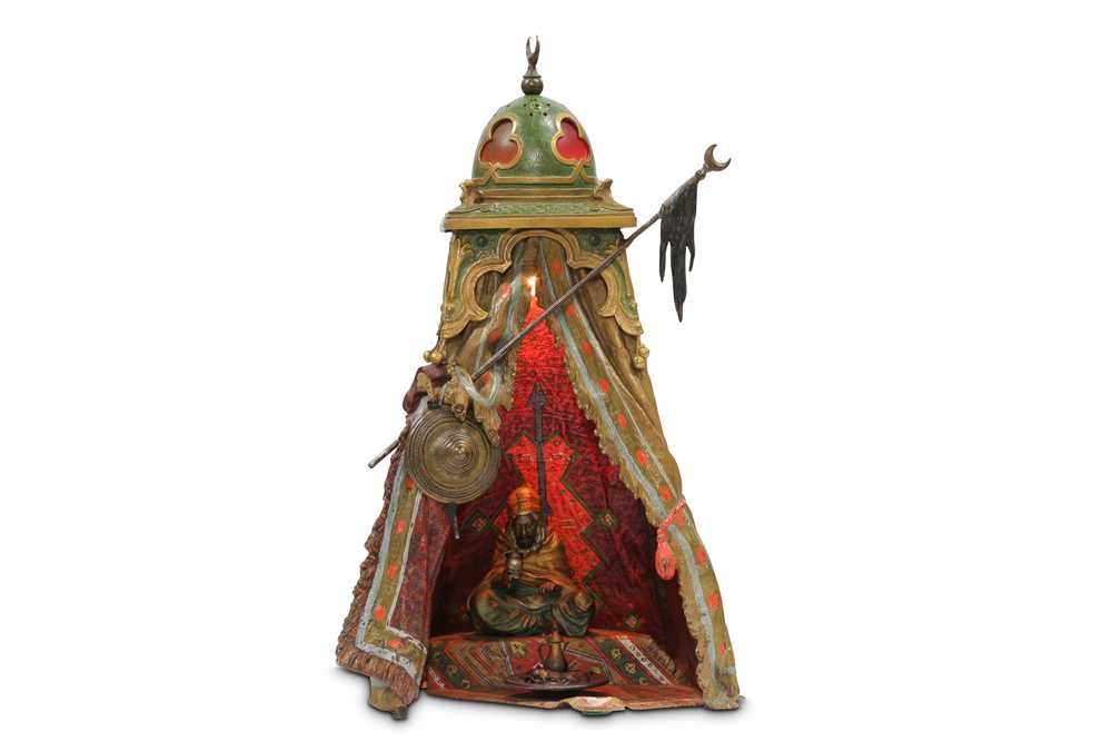 Lot 136 - FRANZ BERGMAN (AUSTRIAN, 1861-1936): A COLD...