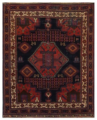 Lot 355 - AN ANTIQUE AFSHAR RUG, SOUTH-WEST PERSIA