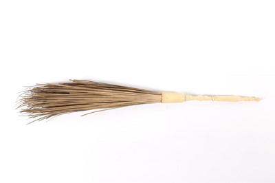 Lot 226 - AN IVORY FLY WHISK India, 19th century  Of...