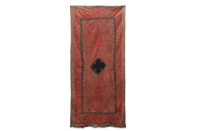 Lot 250 - A LONG KASHMIRI SHAWL India, late 19th century...