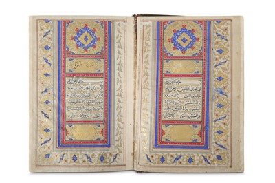 Lot 168 - A QAJAR QUR'AN Iran, 19th century  Arabic...