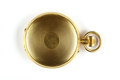 Lot 303 - Rotherhams. An 18K gold full hunter pocket...