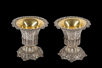 Lot 103 - TWO OTTOMAN SILVER SPOON WARMERS  Ottoman...