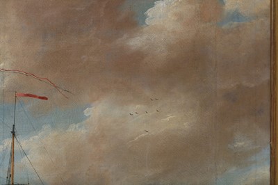 Lot 17 - ENGLISH SCHOOL, 18TH CENTURY A Royal Navy 4th...