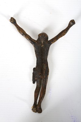 Lot 92 - A 16TH CENTURY GERMAN BRONZE CORPUS CHRISTI...