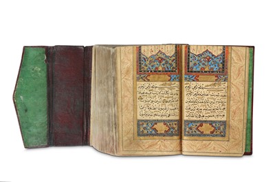 Lot 53 - A MINIATURE QUR'AN Ottoman Turkey, 19th...