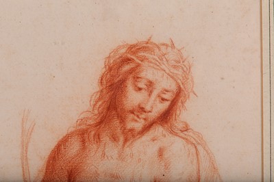 Lot 111 - ITALIAN SCHOOL, 18TH CENTURY Ecce Homo red...