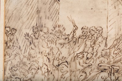 Lot 111 - ITALIAN SCHOOL, 18TH CENTURY Ecce Homo red...