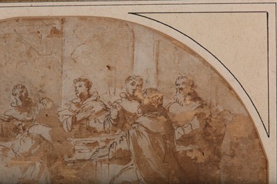 Lot 111 - ITALIAN SCHOOL, 18TH CENTURY Ecce Homo red...