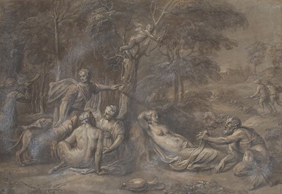 Lot 121 - ITALIAN SCHOOL, 17TH CENTURY Mythological...