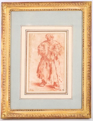 Lot 4 - MANNER OF CHARDIN A Female Figure wearing a...