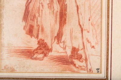 Lot 4 - MANNER OF CHARDIN A Female Figure wearing a...