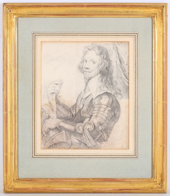 Lot 4 - MANNER OF CHARDIN A Female Figure wearing a...