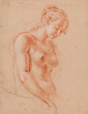 Lot 114 - ITALIAN SCHOOL, 18TH CENTURY A Standing Female...