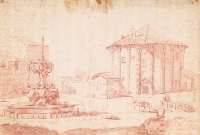 Lot 115 - ITALIAN SCHOOL, 18TH CENTURY Temple di Velta,...