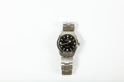 Lot 359 - Rolex. A stainless steel automatic bracelet...