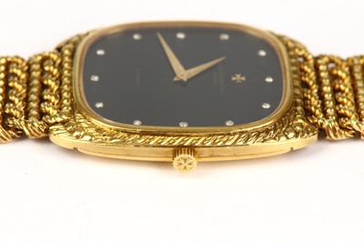 Lot 364 - VACHERON CONSTANTIN. AN 18K YELLOW GOLD...