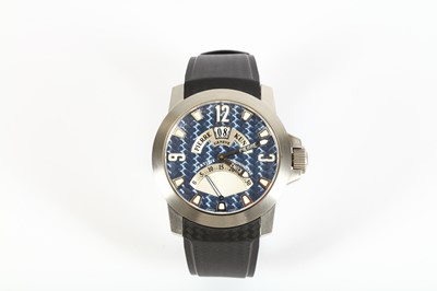 Lot 369 - Pierre Kunz. A stainless steel automatic...