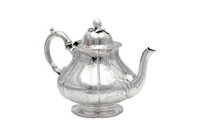 Lot 279 - A Victorian antique sterling silver...