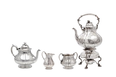 Lot 279 - A Victorian antique sterling silver...