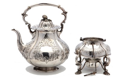 Lot 279 - A Victorian antique sterling silver...